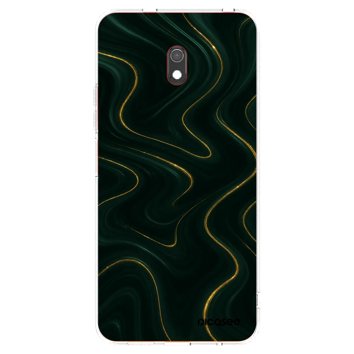 Picasee silikónový prehľadný obal pre Xiaomi Redmi 8A - Vawes