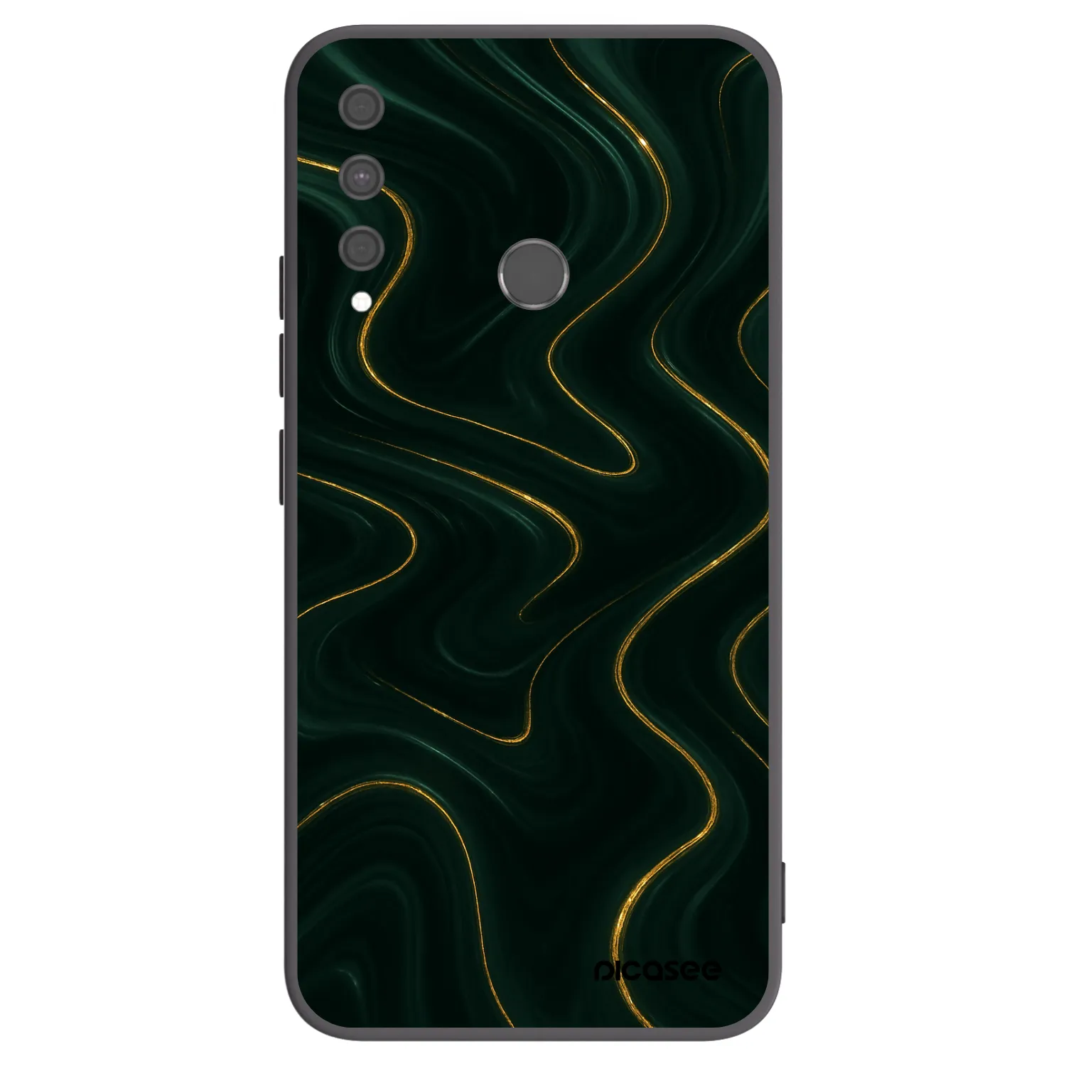 Picasee silikónový čierny obal pre Huawei P40 Lite E - Vawes