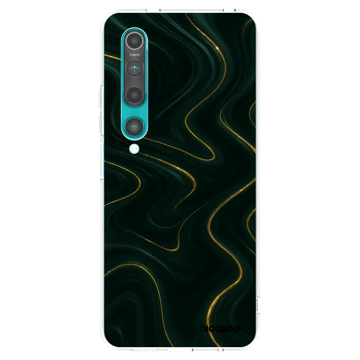 Picasee silikónový prehľadný obal pre Xiaomi Mi 10 - Vawes