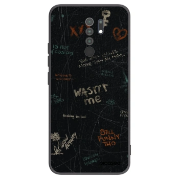 Picasee silikónový čierny obal pre Xiaomi Redmi 9 - CONFESSION