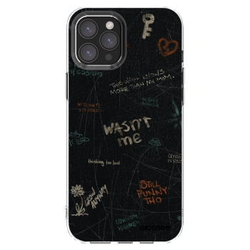 Picasee silikónový prehľadný obal pre Apple iPhone 12 Pro Max - CONFESSION
