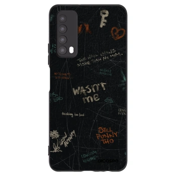 Picasee silikónový čierny obal pre Huawei P Smart 2021 - CONFESSION