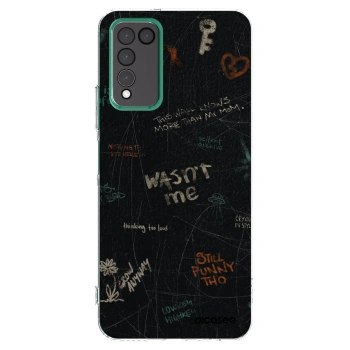 Picasee silikónový prehľadný obal pre Honor 10X Lite - CONFESSION