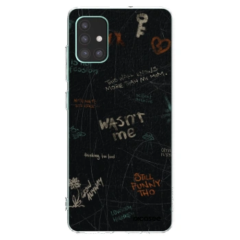 Picasee silikónový prehľadný obal pre Samsung Galaxy M51 M515F - CONFESSION