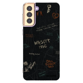 Picasee silikónový prehľadný obal pre Samsung Galaxy S21+ 5G G996F - CONFESSION