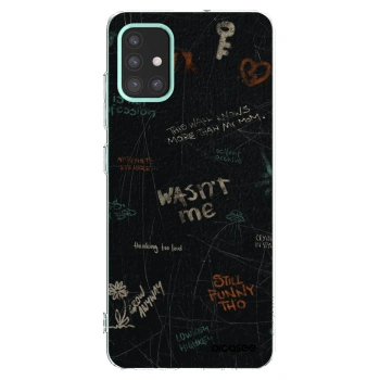 Picasee silikónový prehľadný obal pre Samsung Galaxy M31s - CONFESSION