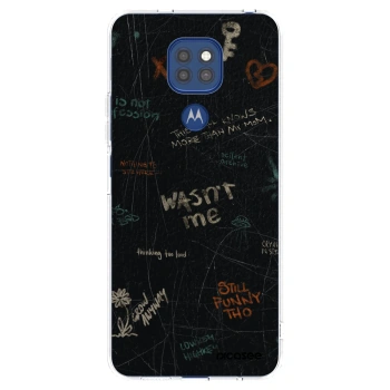 Picasee silikónový prehľadný obal pre Motorola Moto G9 Play - CONFESSION