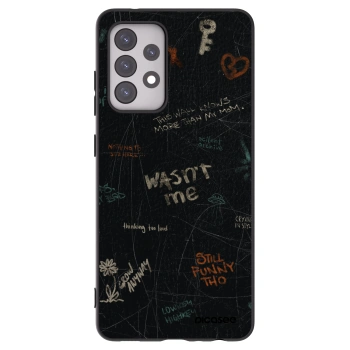 Picasee silikónový čierny obal pre Samsung Galaxy A52 5G A525F - CONFESSION