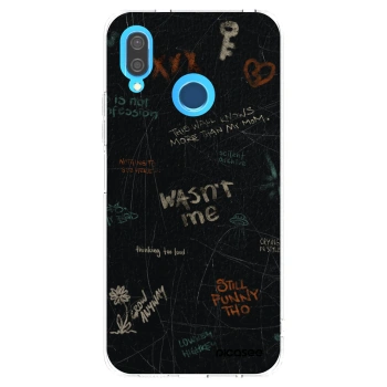 Picasee silikónový prehľadný obal pre Huawei P20 Lite - CONFESSION