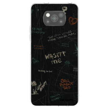 Picasee silikónový čierny obal pre Xiaomi Poco X3 Pro - CONFESSION