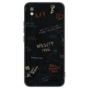 Picasee silikónový čierny obal pre Xiaomi Redmi 9AT - CONFESSION