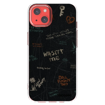 Picasee silikónový prehľadný obal pre Apple iPhone 13 - CONFESSION