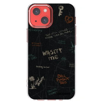 Picasee silikónový prehľadný obal pre Apple iPhone 13 mini - CONFESSION