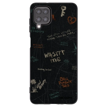 Picasee silikónový čierny obal pre Samsung Galaxy M12 M127F - CONFESSION