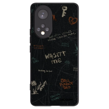 Picasee silikónový čierny obal pre Honor 50 5G - CONFESSION