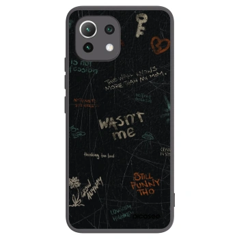 Picasee silikónový čierny obal pre Xiaomi 11 Lite 5G NE - CONFESSION