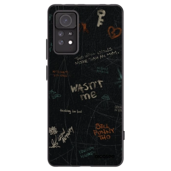 Picasee silikónový čierny obal pre Xiaomi Redmi Note 11 Pro 5G - CONFESSION