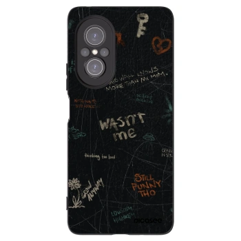 Picasee silikónový čierny obal pre Huawei Nova 9 SE - CONFESSION