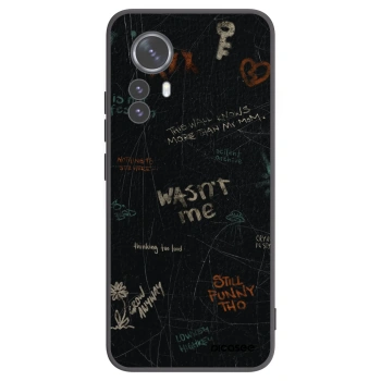 Picasee silikónový čierny obal pre Xiaomi 12 Pro - CONFESSION