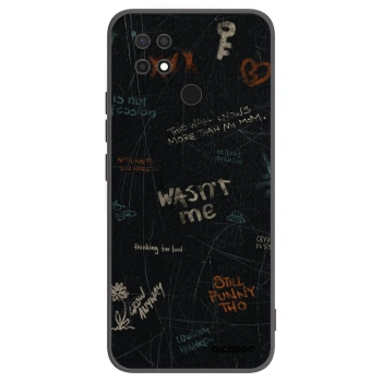 Picasee silikónový čierny obal pre Xiaomi Redmi 10C - CONFESSION