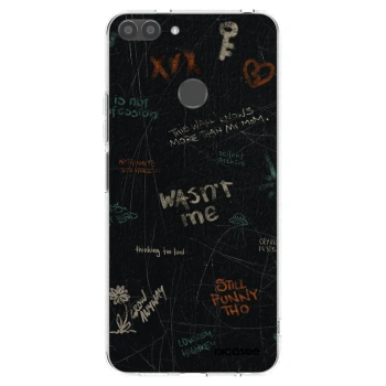 Picasee silikónový prehľadný obal pre Huawei P Smart - CONFESSION