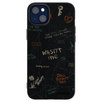 Picasee silikónový čierny obal pre Apple iPhone 14 Plus - CONFESSION