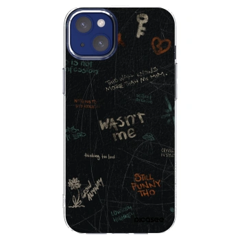 Picasee silikónový prehľadný obal pre Apple iPhone 14 Plus - CONFESSION