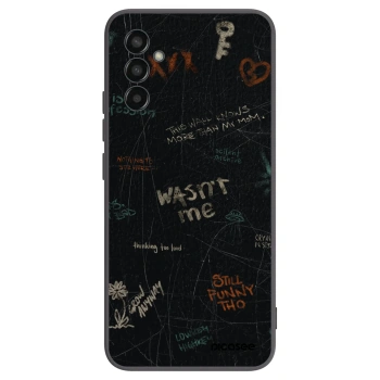 Picasee silikónový čierny obal pre Samsung Galaxy M13 M135F - CONFESSION