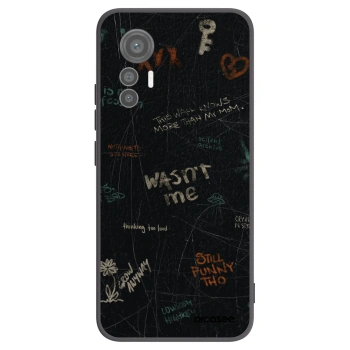 Picasee silikónový čierny obal pre Xiaomi 12 Lite - CONFESSION