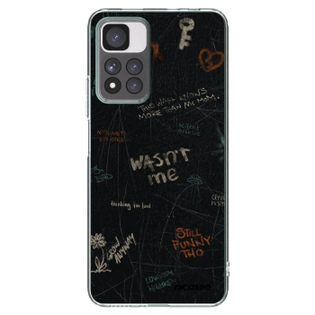 Picasee silikónový prehľadný obal pre Xiaomi Redmi Note 11 Pro+ 5G - CONFESSION