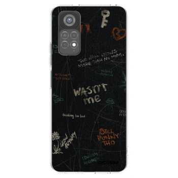 Picasee silikónový prehľadný obal pre Xiaomi Redmi Note 11S 5G - CONFESSION