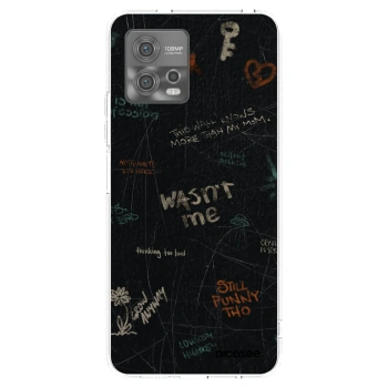 Picasee silikónový prehľadný obal pre Motorola Moto G72 - CONFESSION