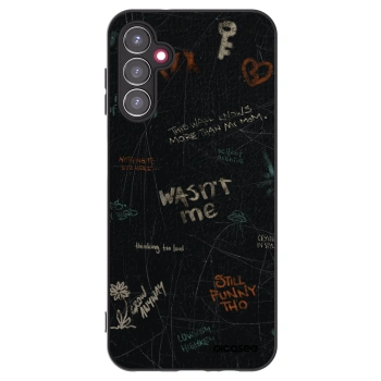 Picasee silikónový čierny obal pre Samsung Galaxy A14 4G A145R - CONFESSION
