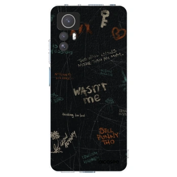 Picasee silikónový prehľadný obal pre Xiaomi Redmi Note 12S - CONFESSION