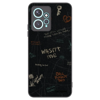 Picasee silikónový čierny obal pre Xiaomi Redmi Note 12 4G - CONFESSION