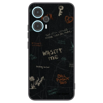 Picasee silikónový čierny obal pre Xiaomi Poco F5 - CONFESSION