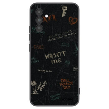 Picasee silikónový čierny obal pre Samsung Galaxy A04s A047F - CONFESSION