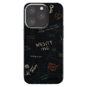 Picasee silikónový prehľadný obal pre Apple iPhone 15 Pro - CONFESSION