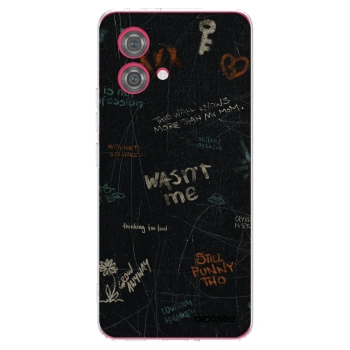 Picasee silikónový prehľadný obal pre Motorola Moto G84 5G - CONFESSION