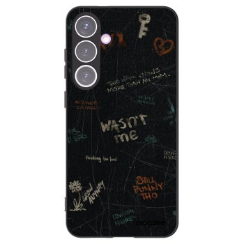 Picasee silikónový čierny obal pre Samsung Galaxy S24+ S926B 5G - CONFESSION