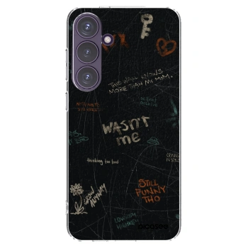 Picasee silikónový prehľadný obal pre Samsung Galaxy S24+ S926B 5G - CONFESSION