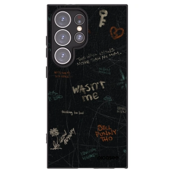 Picasee silikónový čierny obal pre Samsung Galaxy S24 Ultra S928B 5G - CONFESSION