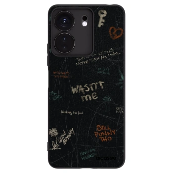 Picasee silikónový čierny obal pre Xiaomi Redmi 13C 4G - CONFESSION