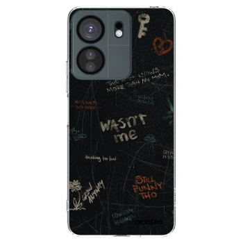 Picasee silikónový prehľadný obal pre Xiaomi Redmi 13C 4G - CONFESSION