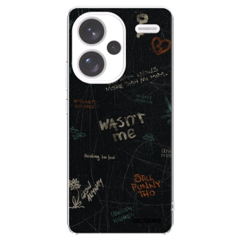 Picasee silikónový prehľadný obal pre Xiaomi Redmi Note 13 Pro+ 5G - CONFESSION