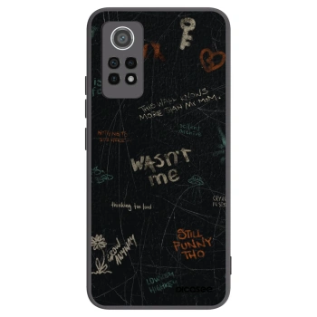 Picasee silikónový čierny obal pre Xiaomi Redmi Note 12 Pro 4G - CONFESSION