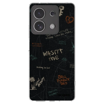 Picasee silikónový prehľadný obal pre Xiaomi Redmi Note 13 4G - CONFESSION