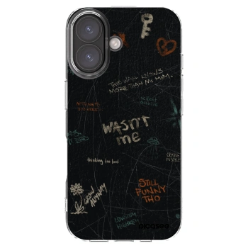 Picasee silikónový prehľadný obal pre Apple iPhone 16 - CONFESSION