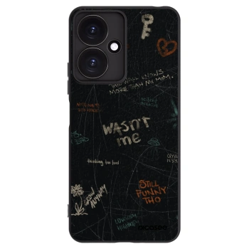 Picasee silikónový čierny obal pre Xiaomi Redmi 13C 5G - CONFESSION