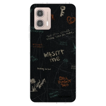 Picasee silikónový prehľadný obal pre Motorola Moto G53 5G - CONFESSION
